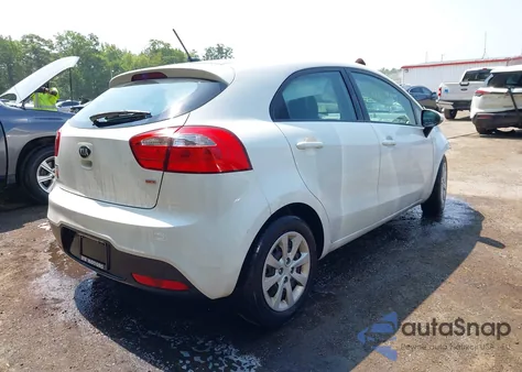 2014 Kia Rio Lx from USA, damaged, VIN KNADM5A31E6382018